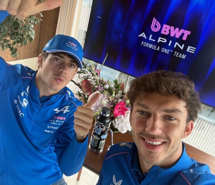 El respaldo de Gasly a Colapinto: "Estamos laburando bien juntos"