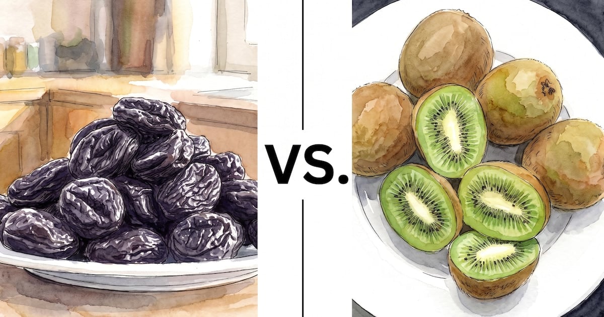 La lucha silenciosa contra el estreñimiento: cómo el kiwi y la ciruela pasa se ganaron un lugar en la consulta gastroenterológica
