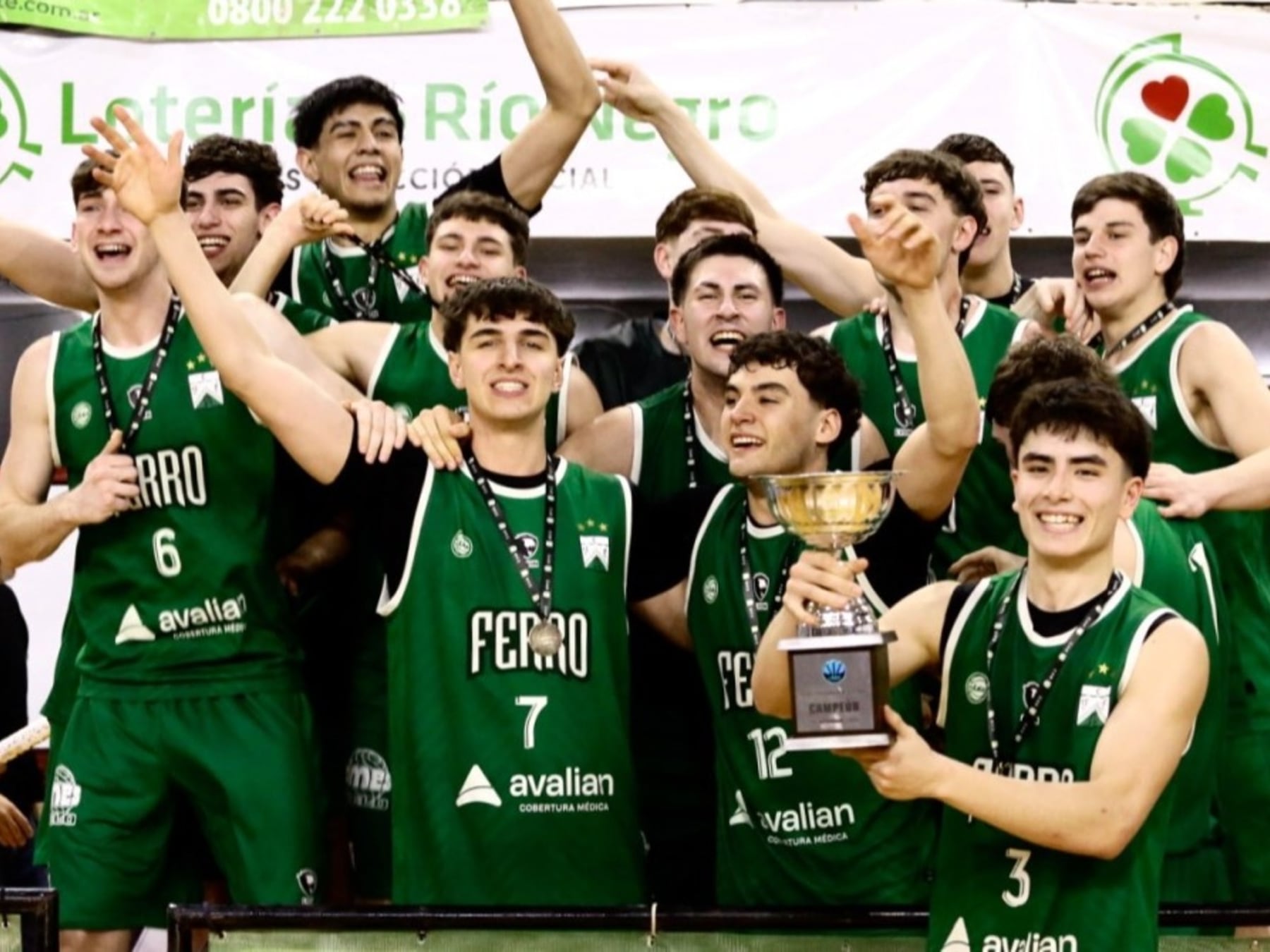 Ferro gritó campeón en Viedma y se llevó la Liga Federal Formativa U21 con un Martorell implacable