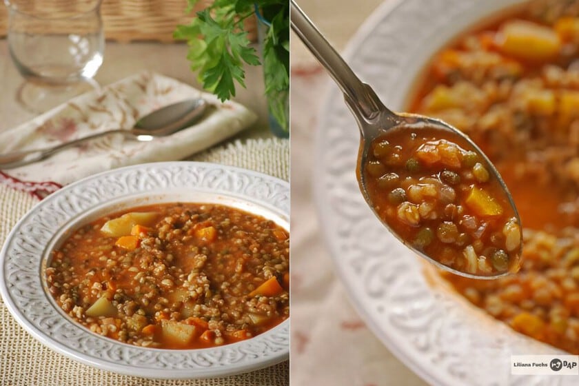 Lentejas con bulgur: el matrimonio que vuelve al guiso una comida completa sin sumar carne