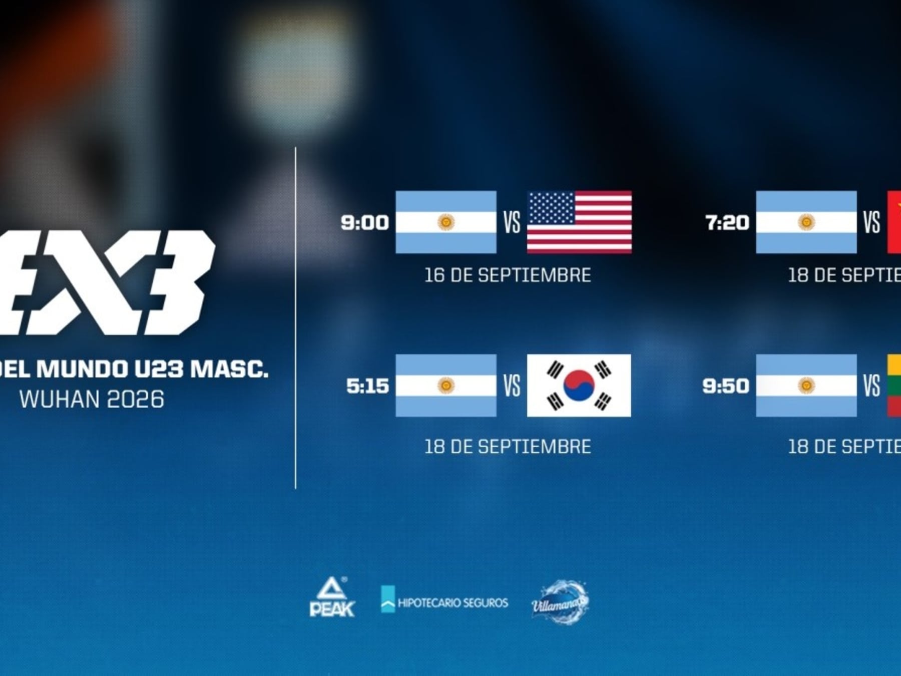 El 3x3 ya tiene día, hora y rival: Estados Unidos será la primera piedra en el camino albiceleste
