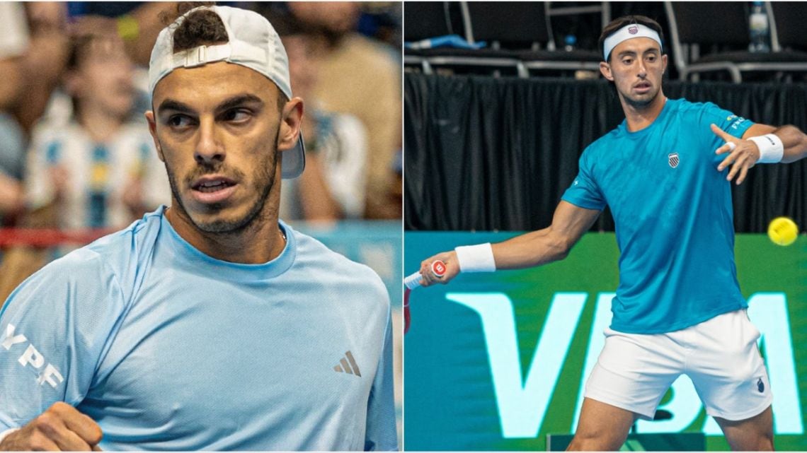Argentina quedó a un paso de salvar la serie en la Copa Davis tras barrer a Turquía en el Ruca Che
