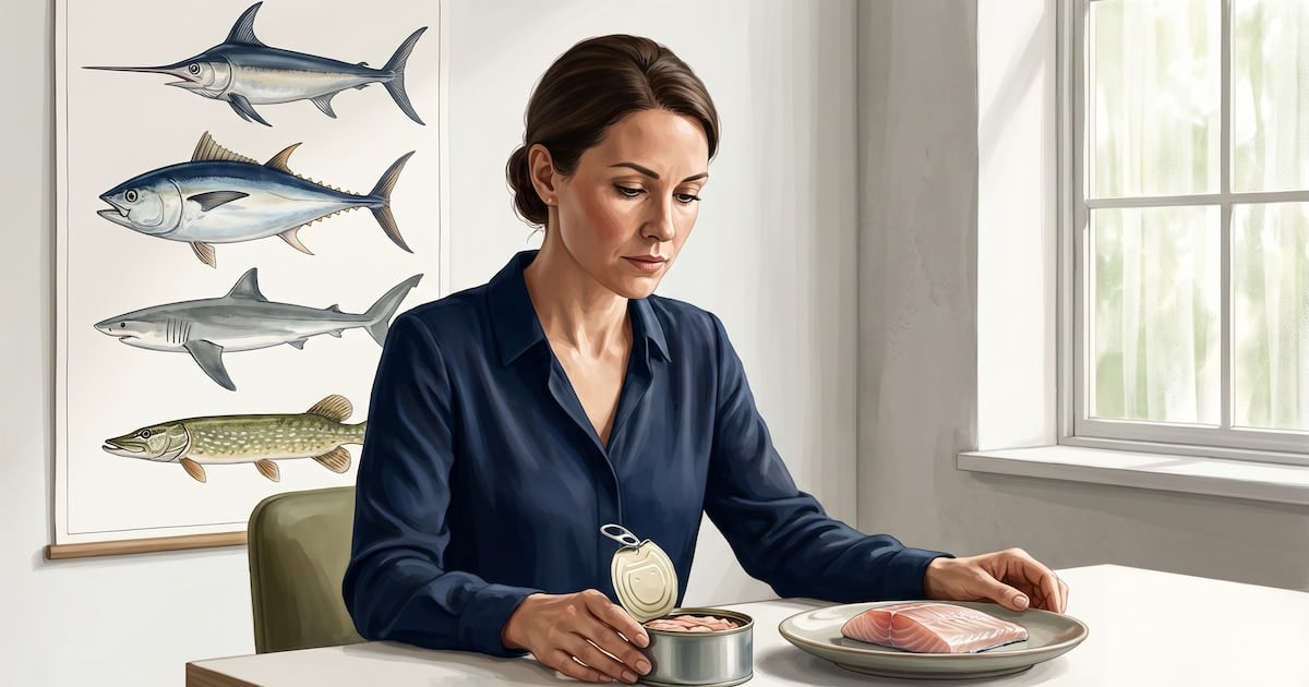 Mercurio en el plato: por qué hay que mirar la especie antes que la porción