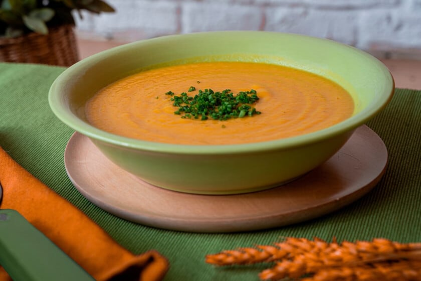 El puré de calabaza que se cocina tapado en la olla de casa y se sirve sin vueltas