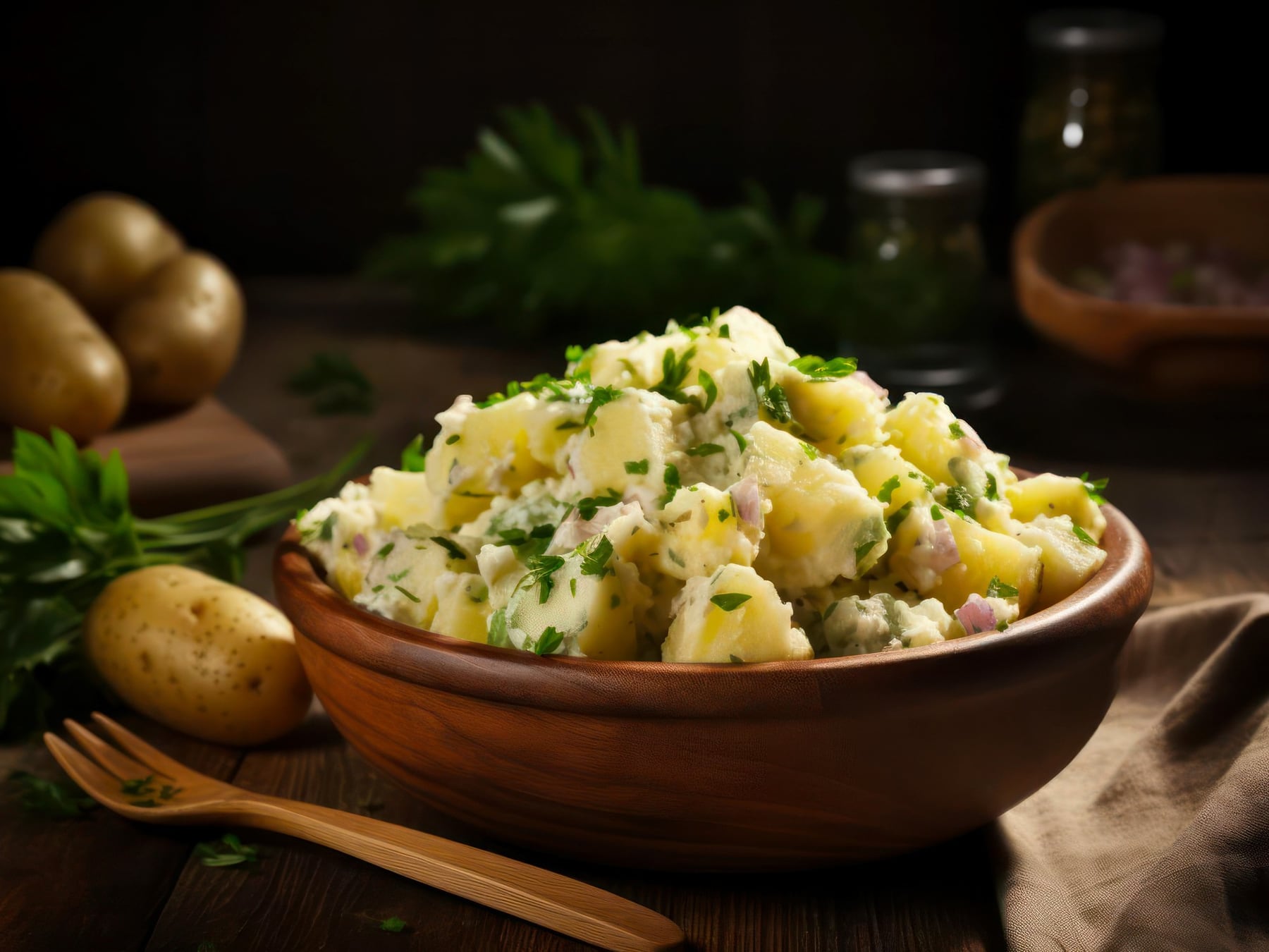 La cocina chica de la ensalada de papa: cómo hervir, cortar y mezclar para que no se pase de cocción ni quede seca