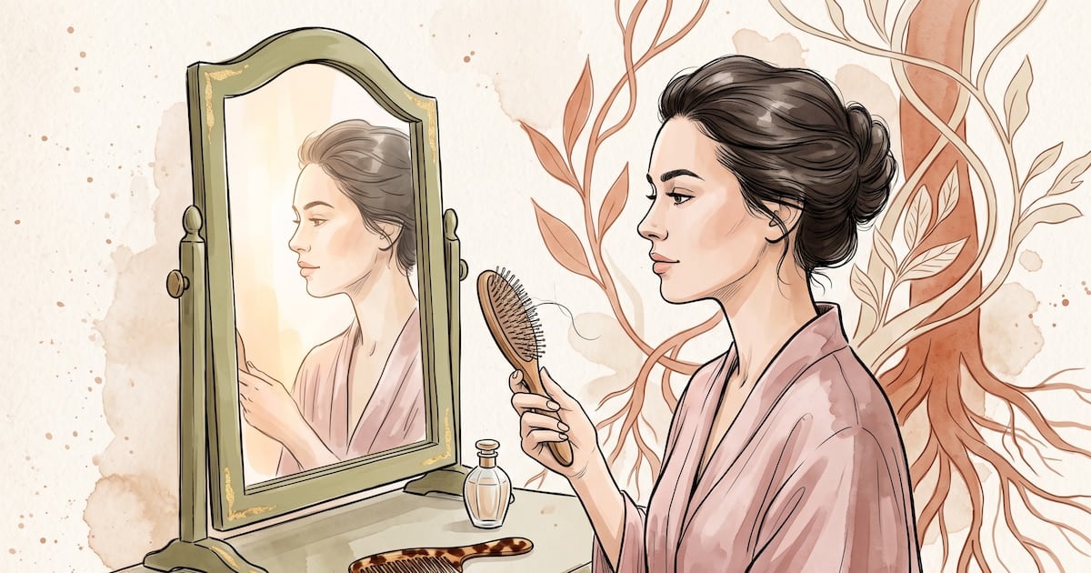 Cuando el pelo se cae sin aviso: lo que el cuerpo puede estar intentando decir