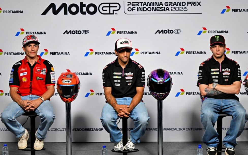 Aprilia piensa en equipo: Martín, la apuesta para frenar a Marc
