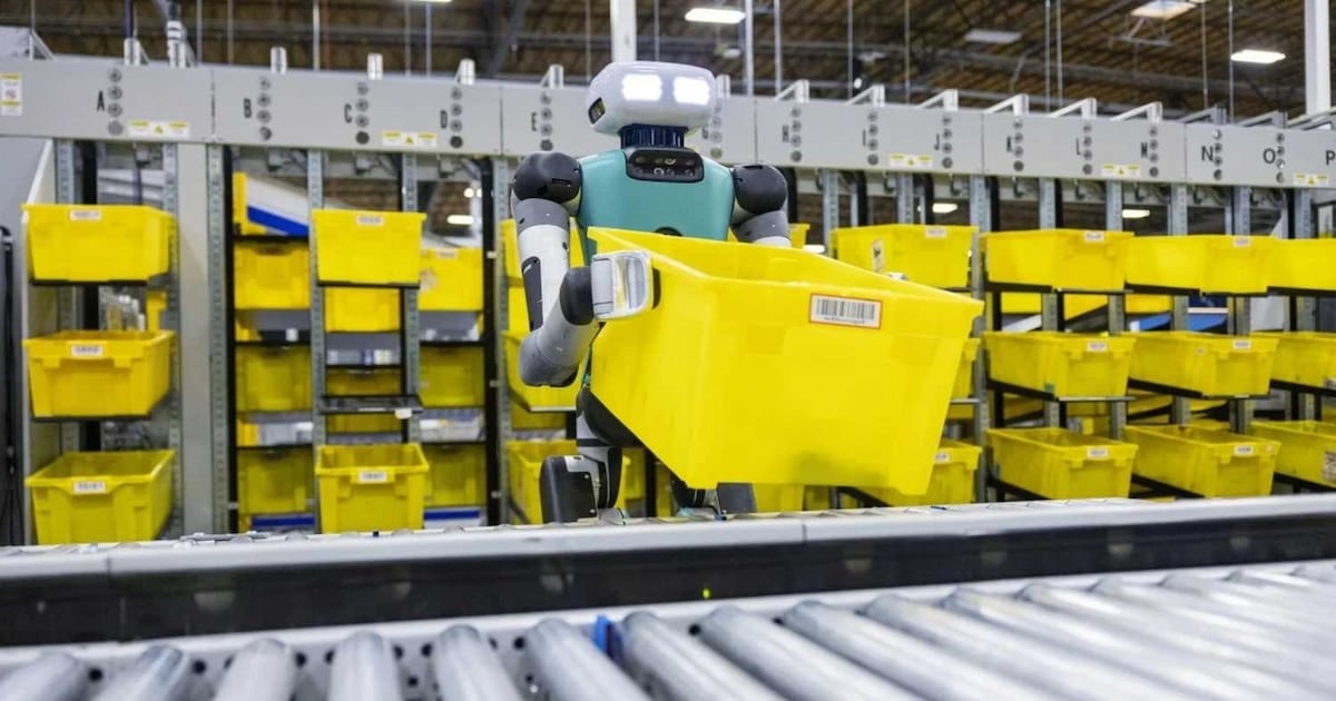 Un millón de robots después, Amazon sigue chocando más que sus competidores