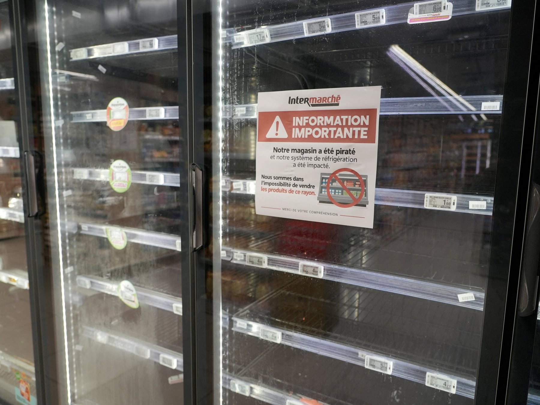 Hackearon la góndola: cómo un clic dejó sin cadena de frío a trescientos supermercados en Francia