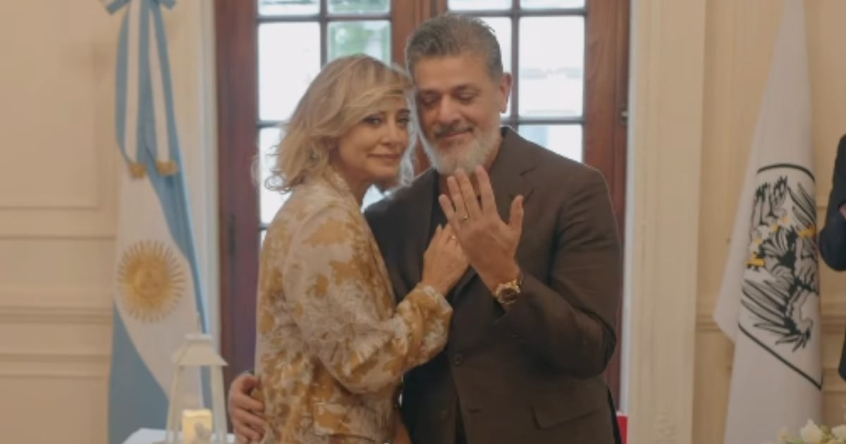 Andrea Ghidone y Pablo Otero dieron el sí civil y ya palpitan la fiesta grande de octubre