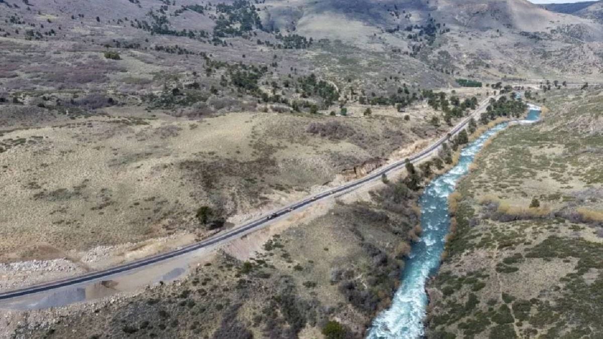 La Ruta Provincial 23 acerca a Aluminé y Villa Pehuenia con pavimento de extremo a extremo