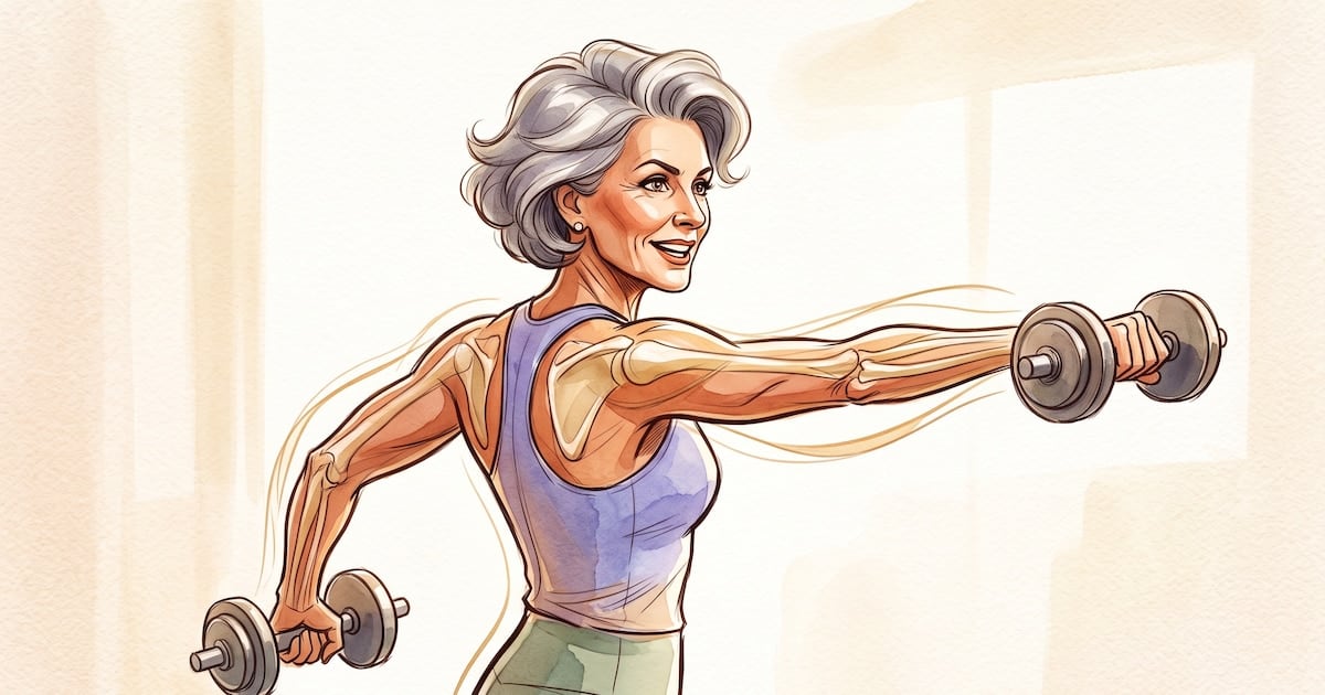 Entrenar el cuerpo para sostener los años: cómo el trabajo con pesas y bandas protege a las mujeres después de la menopausia