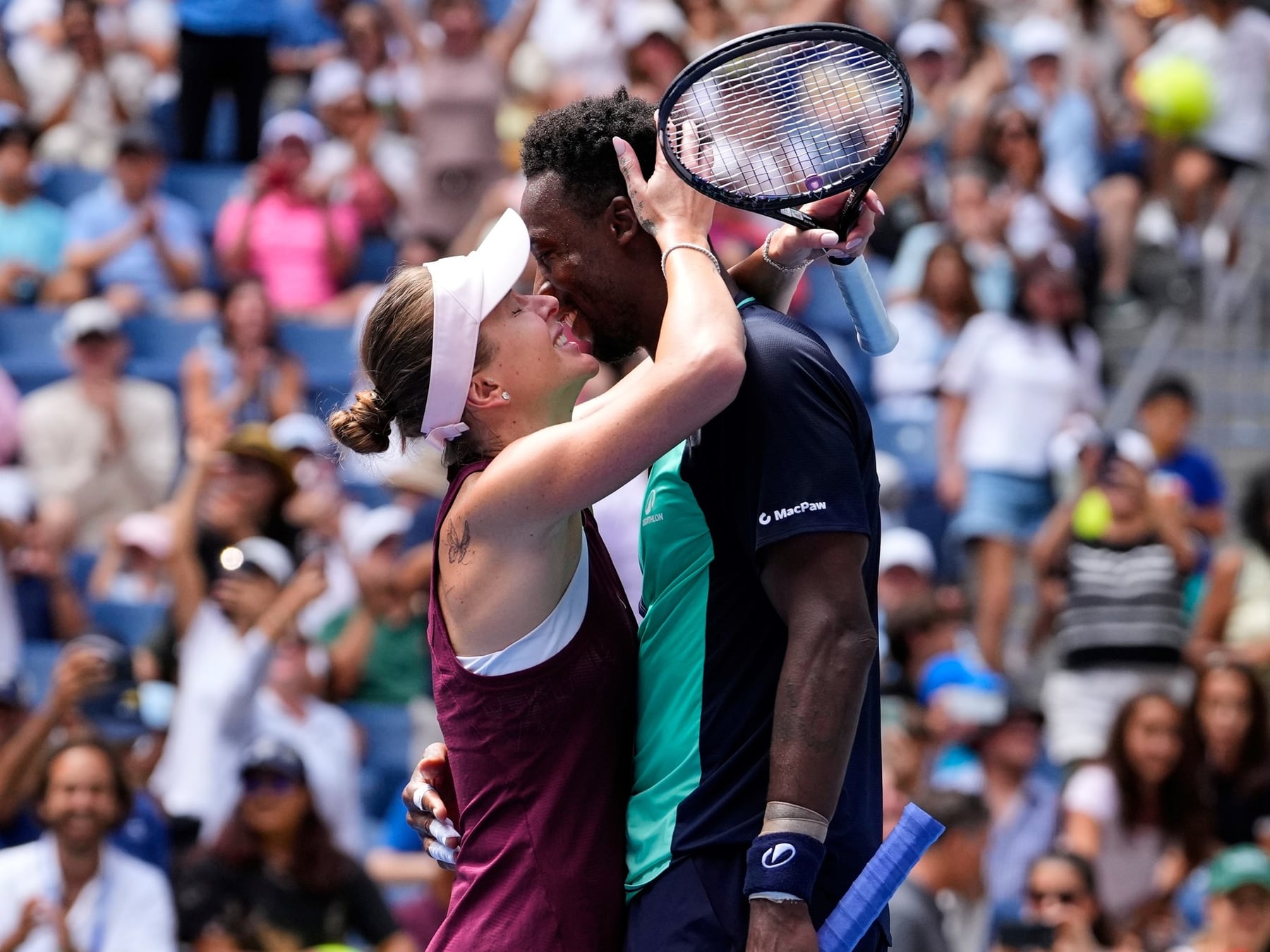 Svitolina y Monfils le ponen punto final a una historia de amor que el tenis entero miraba con cariño