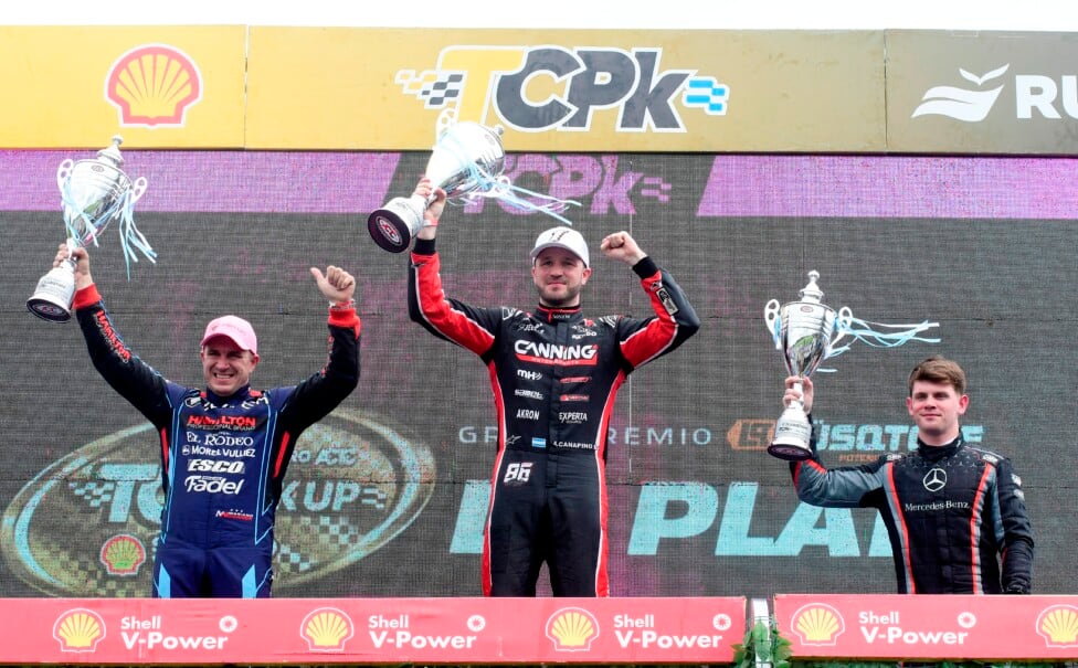 Canapino llegó a la punta del TC Pick Up y ahora busca la segunda Triple Corona