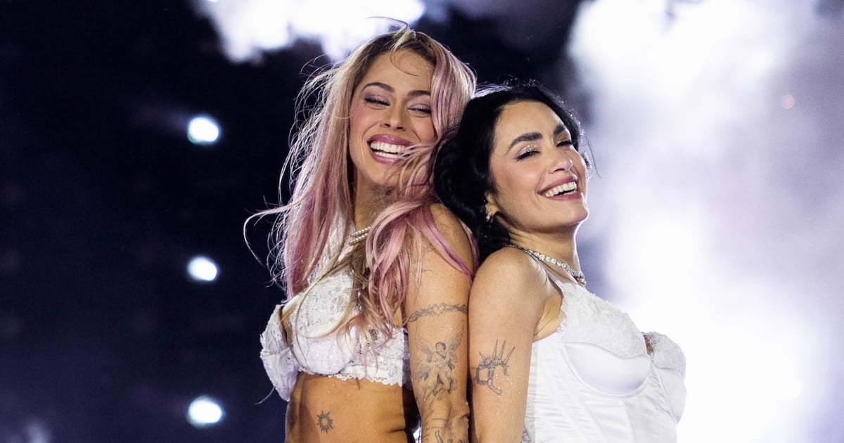 Lali Espósito-yl reunionó a dos en el escenario de River Plate